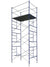 Contractor Scaffolds Rolling Tower Set 16 Ft High 7 Ft Long, 5 Wide W/Guard Rail & Casters