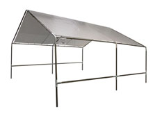 tarp patio cover 20 X 20 ft Silver Triple Layer Tarp Heavy Duty Tarpaulin