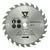 Table Saw Blades for Wood Carbide Tipped 7-1/4"x 1.5mm x 24 Teeth