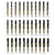 Silver and Deming Drill Bit Set with -inch Diameter Tri-flat Shank | 33-Piece Set