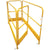 18 Ft High Rolling Scaffold Tower 3 Story 1000 lbs Capacity with 32" Swivel Outriggers