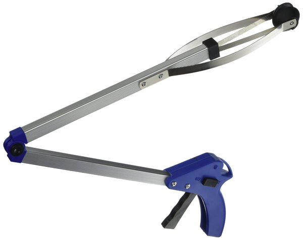 Grabber Reacher Tool Extra Long Steel Foldable Pick Up Stick - Temu