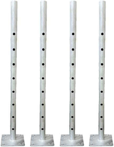 Scaffold Extension Base plate 24” 4 Pack