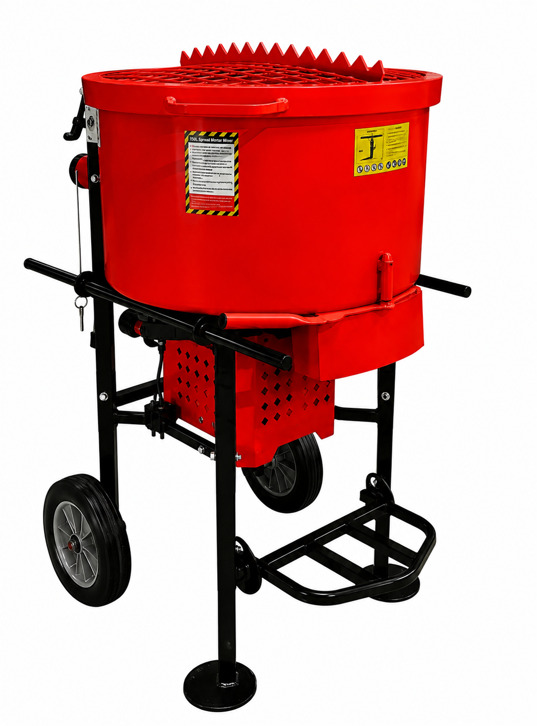 SupremeEquip 160L Heavy-Duty Vertical Shaft Mortar Mixer – 2,500W Electric – #900348