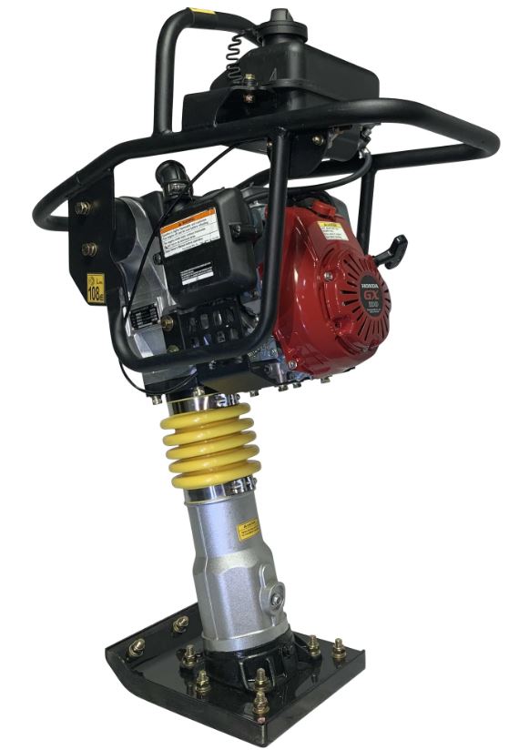 Honda GX100 Lightweight Tamper Rammer 98cc / 3HP 3350 lbs/ft ...