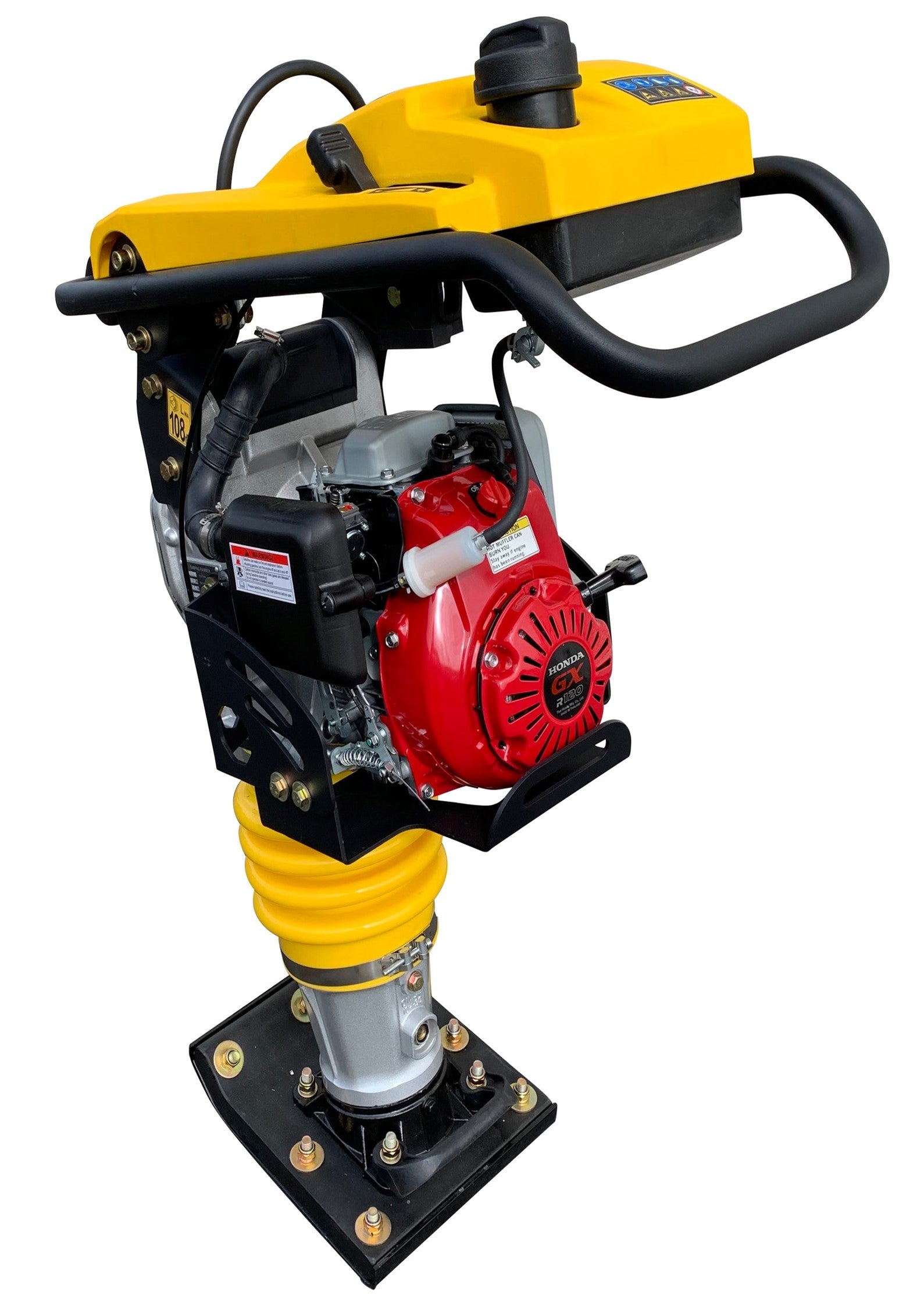 SupremeEquip Honda GXR120 Vibratory Rammer 4 Stroke 4HP 3600 LBS/FT Force