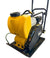 Heavy-Duty Walk-Behind Vibratory Plate Compactor Rammer 6.5 HP with 24" x 20" Large Plate Dimensions