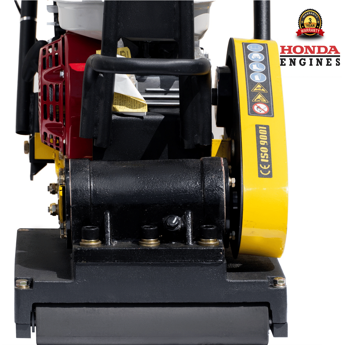 Paver Plate Compactor Roller Honda GX160 for Pavers 24" x 17" Plate Size