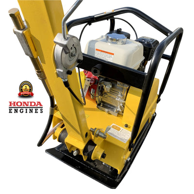 Honda GXR120 Tamper Rammer AND Honda GX160 Reversible Vibratory Plate Compactor Combo Set