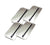 SUPREMEEQUIP Combination Metal Trowel Blades 13" X 8" 4 Pack, Fits 36" Concrete Trowels