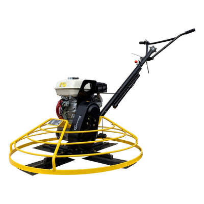 36" Honda Gx160 Series 5.5HP Walk Behind Power Trowel Concrete Commercial