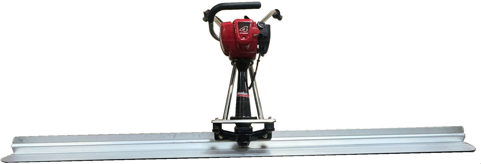 Gas Concrete Power Screed Finishing Float Tool with 8' Blade 1.5HP 4 Strokes