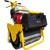 Single Drum Vibratory Roller 600 lbs Honda GX160, for road and asphalt compactor
