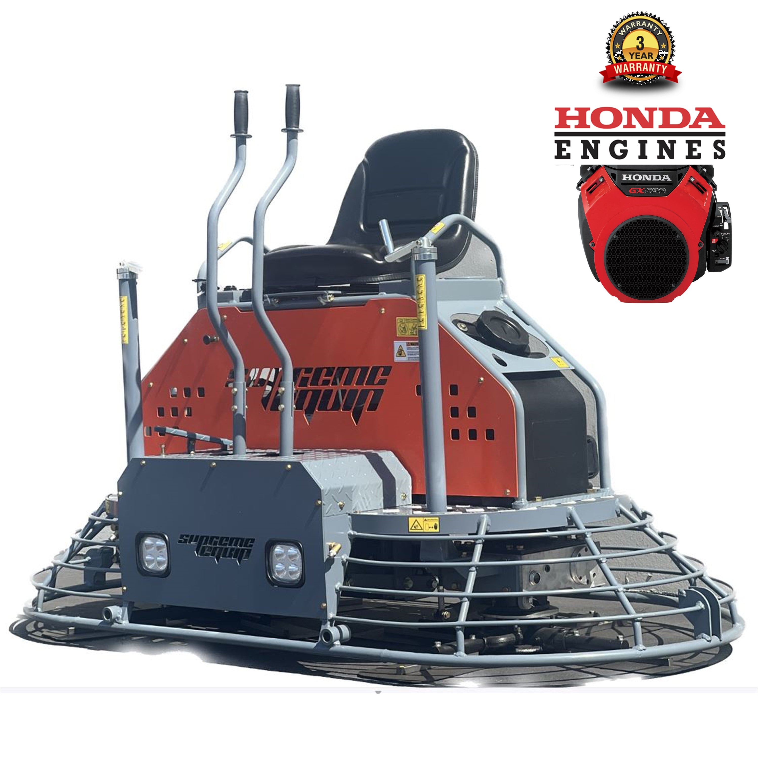 Concrete riding power trowel online