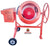 Heavy Duty Gas Cement Mixer: Honda GX160 8.83 Cubic Feet Capacity for Concrete, Stucco, and Cement Mixing