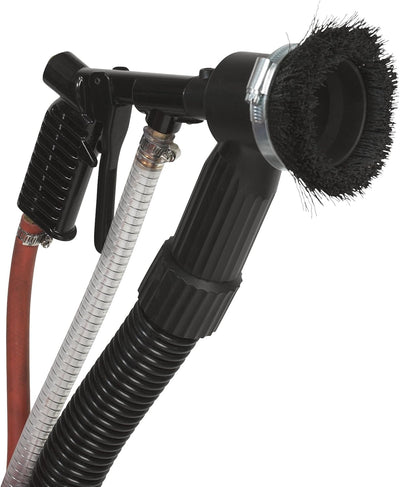 28-Gallon Dustless Vacuum Sandblaster – Portable Media Abrasive Blaster, with Built-In 1200W Vacuum