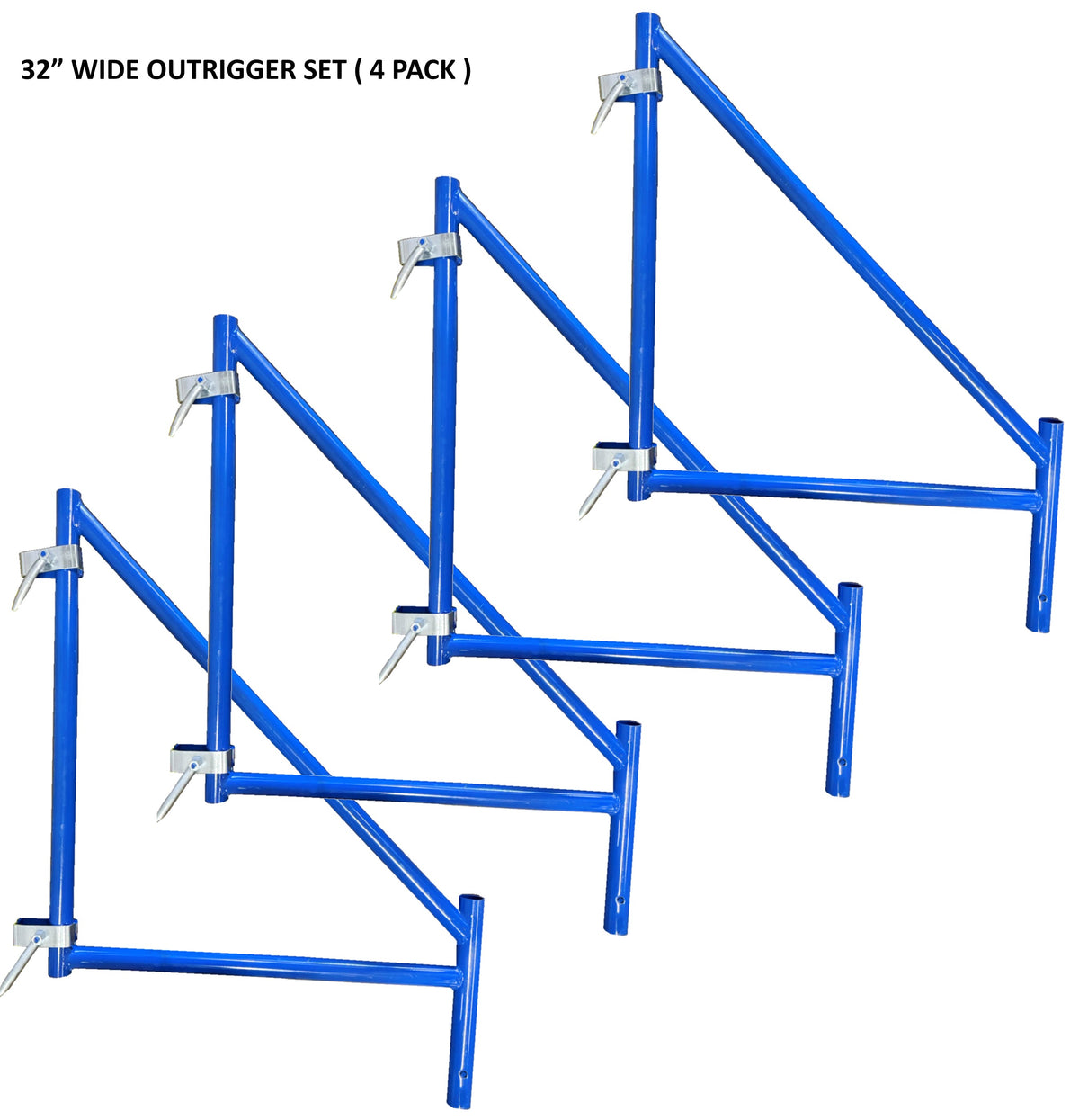 32" Large Outriggers for Mason Scaffold 4 Pack