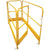 18 Ft High Rolling Scaffold Tower 3 Story 1000 lbs Capacity with Hatch and 32" Swivel Outriggers