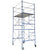 Contractor Scaffolds Rolling Tower Set 10 Ft High 7Ft Long, 5 Wide w/Guard Rail