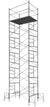 Contractor Mason Stationary Scaffolds Outdoor Tower 25 Ft High 7 Ft Long, 5 Ft Wide with Guard Rails