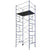 Contractor Scaffolds Rolling Tower Set 15 Ft High 7 Ft Long, 5 Wide W/Guard Rail 