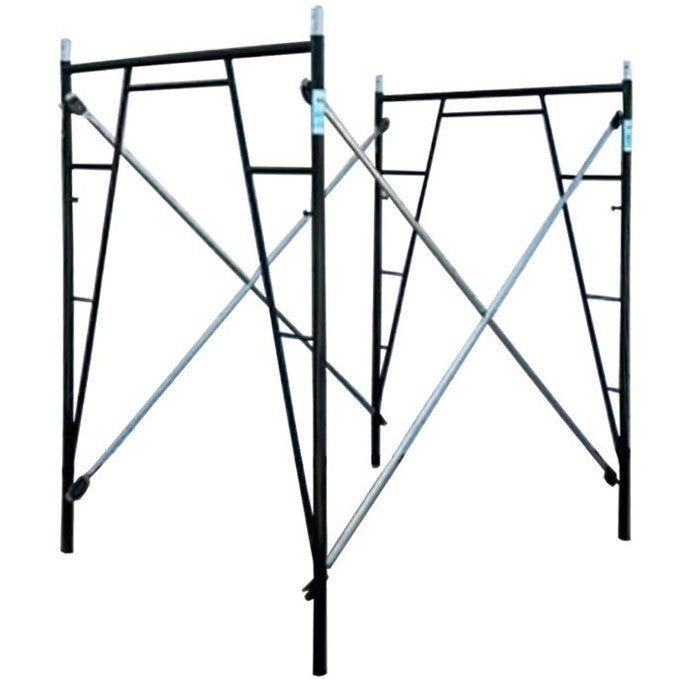 Walk-Through Scaffold Frame Set 3ft x 6ft 8 in with 7’ Braces - Snap-On
