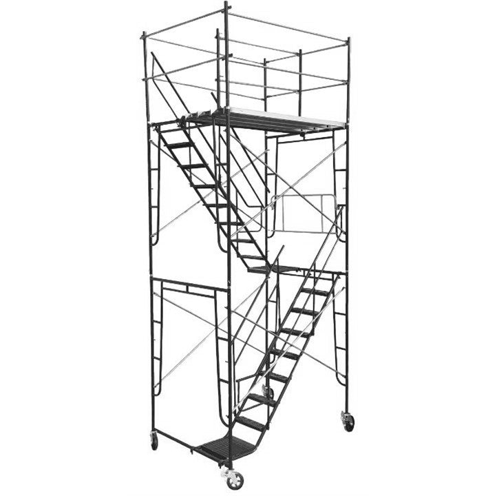 13ft Rolling Scaffold Stair Tower Kit