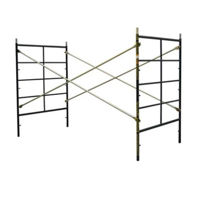 Double Box Snap On type Scaffolds frame 5'x6'8" with 10 ft Braces