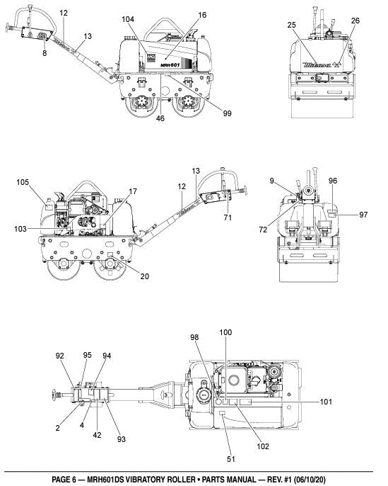 MRH601DS - Kubota EA-330-E3 with 25.6" Drum