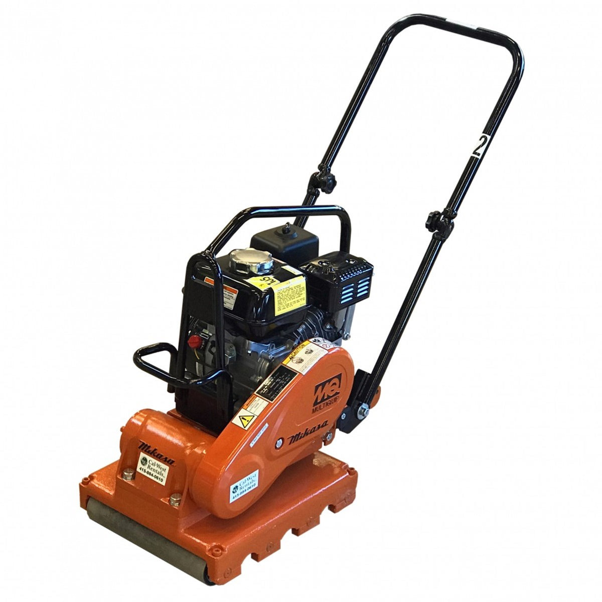 Multiquip #MVB85H - 15" Wide Plate Roller with Honda GX120 Engine