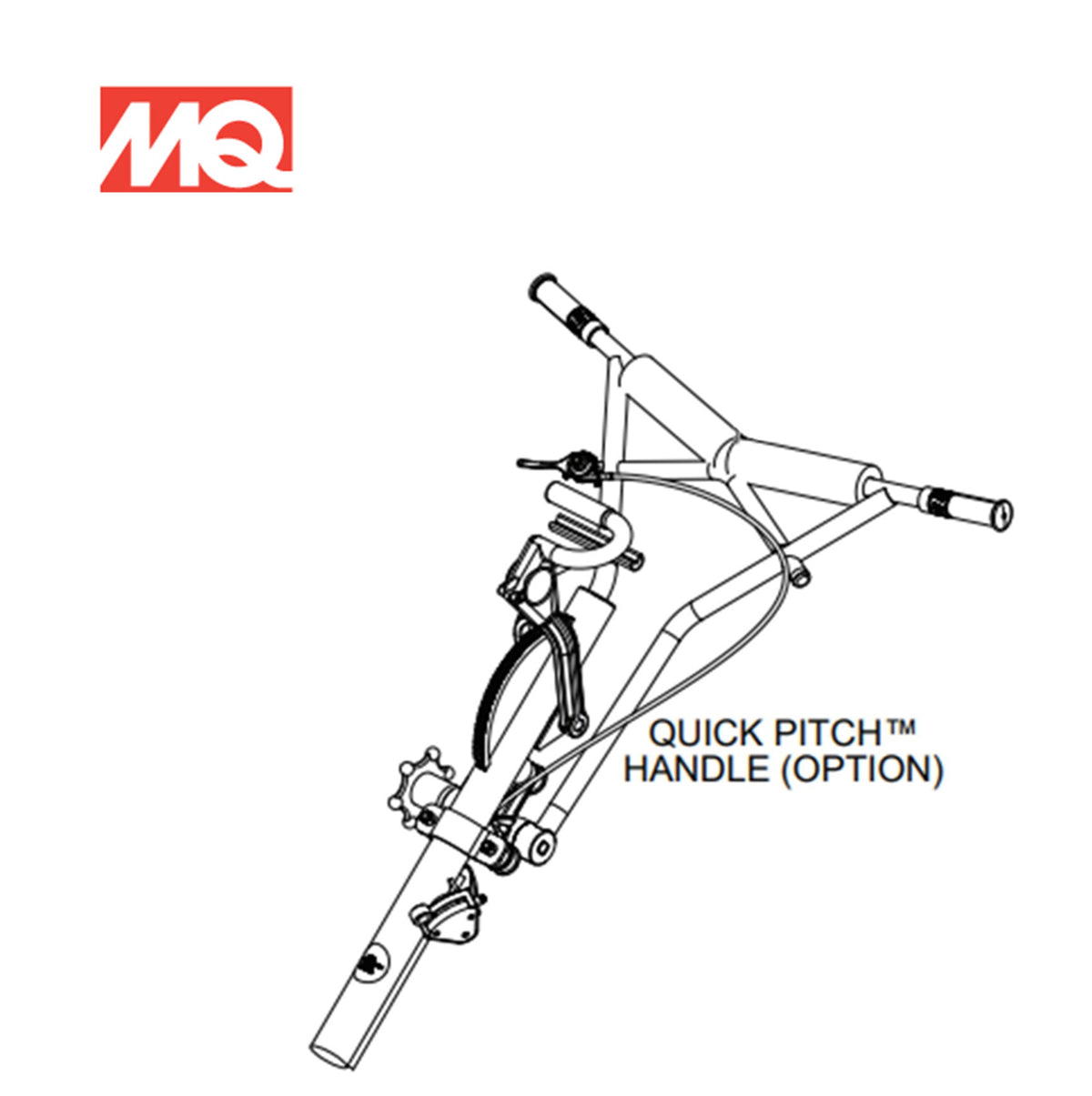 Whiteman QXH Quick Pitch Handle