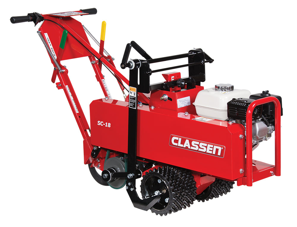 SC-18/5.5HP 18" Classen Sod Cutter – Powered by Honda GX160 Engine