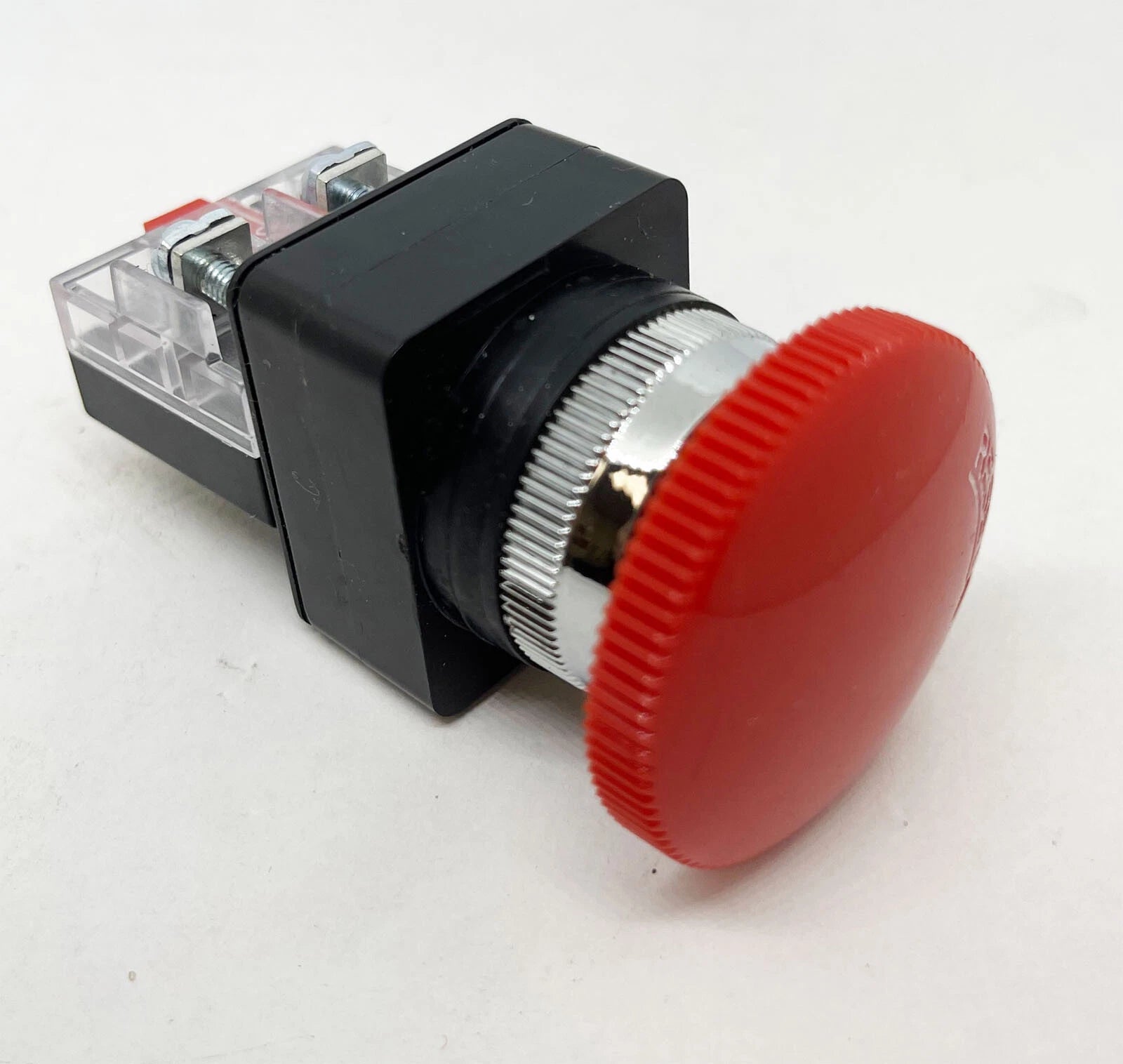 Emergency Stop Mushroom Push Button Switch for 800105 1 IN & 800110 1/1/2 in Rebar Benders