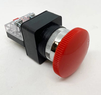 Emergency Stop Mushroom Push Button Switch for 800105 1 IN & 800110 1/1/2 in Rebar Benders