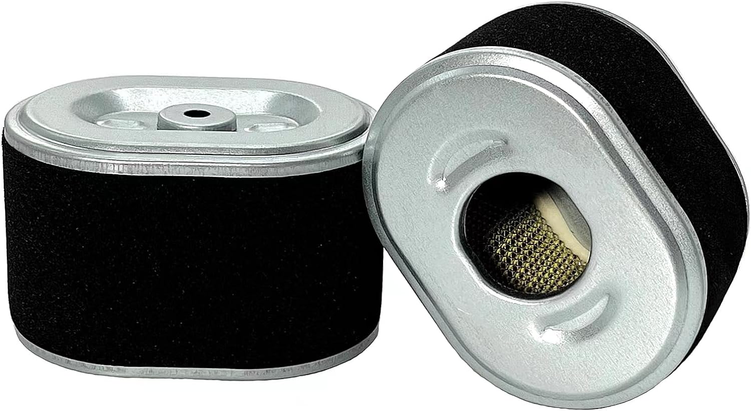 Compatible Air Filter 2-Pack for Honda GX160 GX200 GX120 Engines and Most OEM 212CC, 196CC Gas OHV Engines - Part Number 17210-ZE1-505