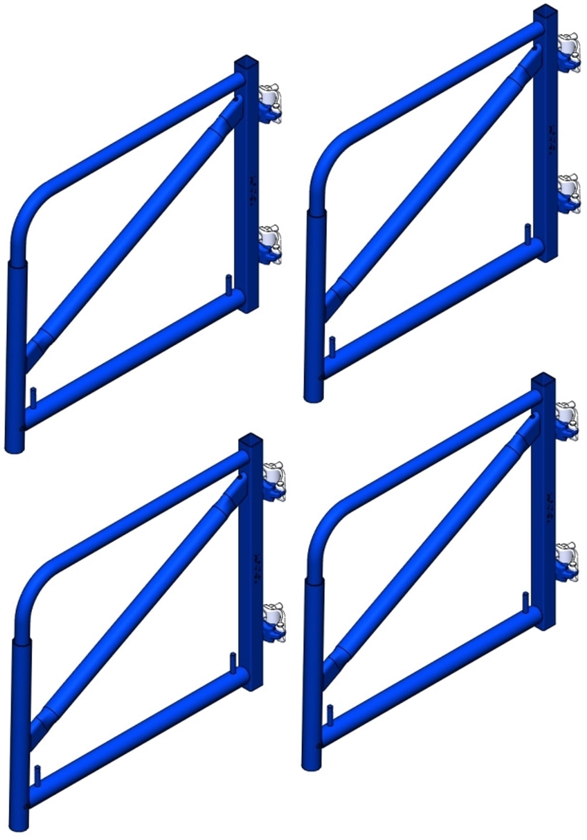Rolling Tower Outrigger for Mason Scaffolding 4 pack