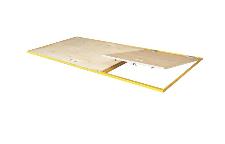 Wood Platform with Steel Frame Walk Board for 6Ft Scaffold