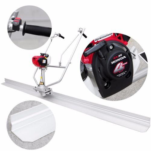 Honda GX35 Vibrating Gas Concrete Power Screed Finishing Float Tool with 12' Blade Board