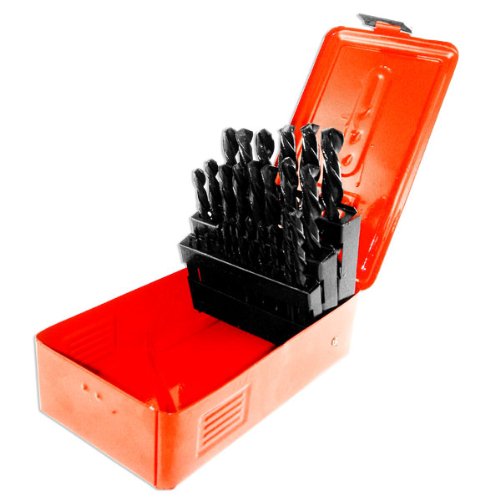 29 Pc Drill Bit Set w/ Metal Index Case