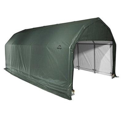 ShelterLogic 90254 Green 12'x28'x11' Barn Shelter