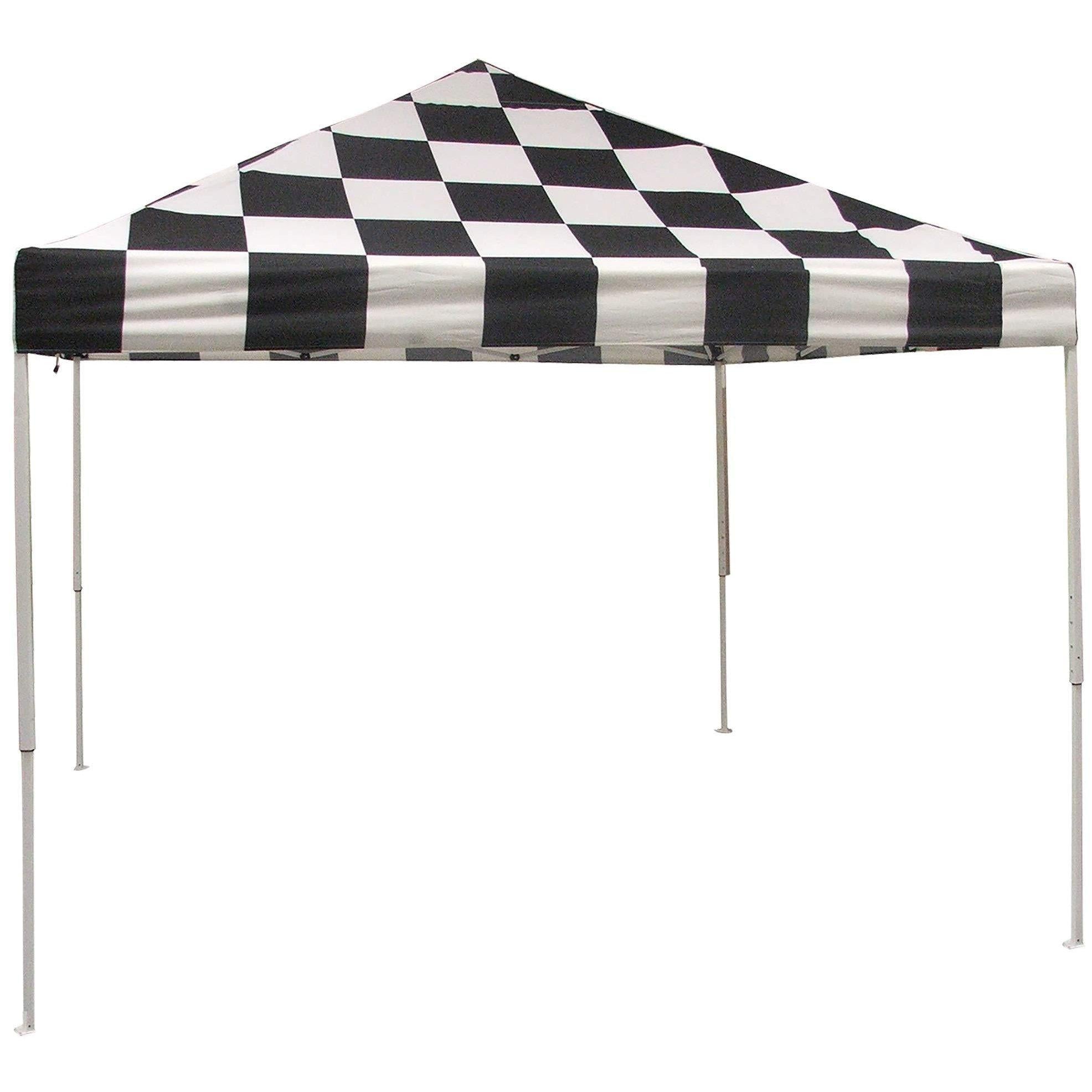 ShelterLogic Straight Leg Pop-Up Canopy with Roller Bag, 10 x 10 ft.