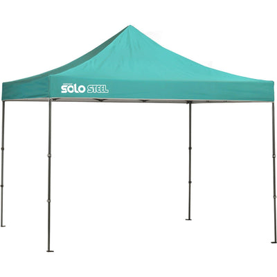 Quik Shade Solo Steel 10 x 10 ft. Straight Leg Canopy, Turquoise