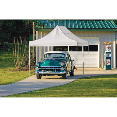 ShelterLogic Straight Leg Pop-Up Canopy with Roller Bag, 10 x 20 ft.
