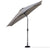 Quik Shade Pets Ultra Brite Outdoor Premium 432 LED Lighted Patio Umbrella with Dimmer, 9 feet (Tan with Cool LED)