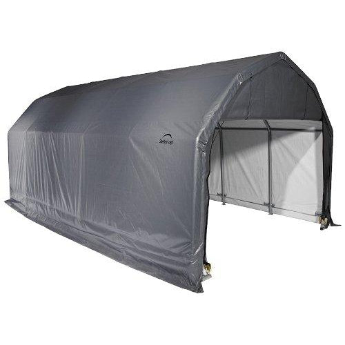 ShelterLogic 97253 Grey 12'x28'x9' Barn Shelter