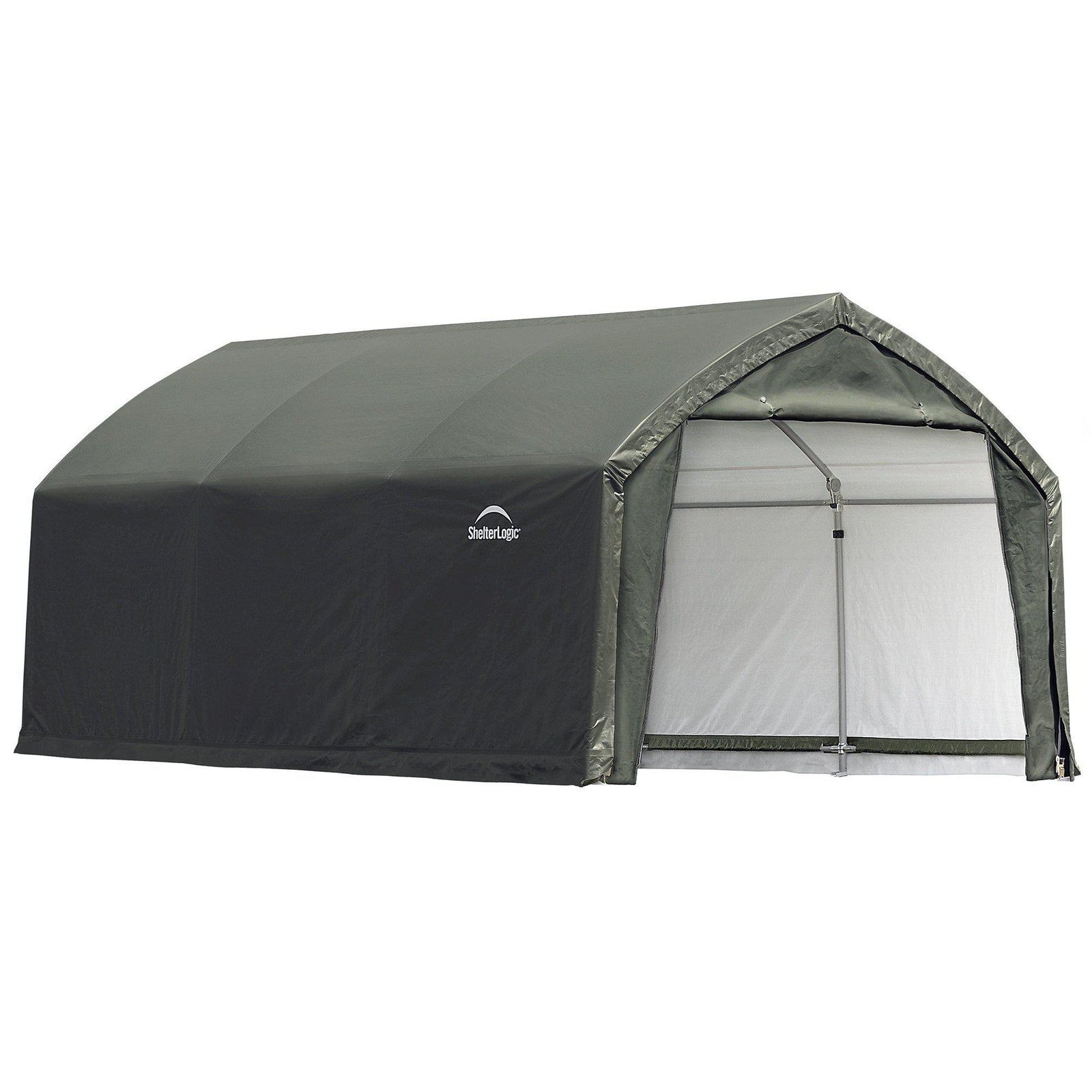 ShelterLogic 84558 Shelter ft Garage, 12 x 15 x 9', green