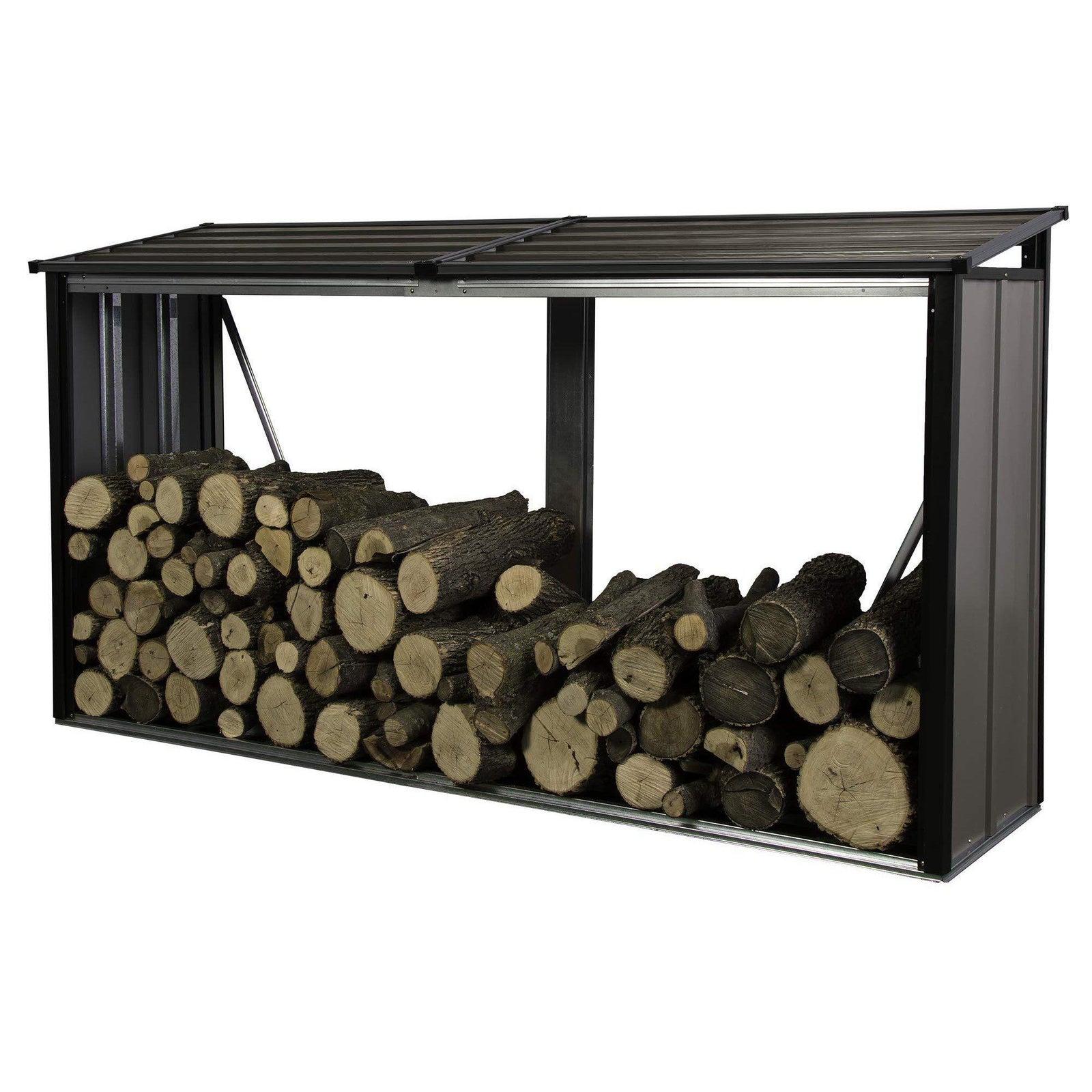 Arrow 90177 Rack 8 x 2 ft. Mocha Firewood & Hearth Products