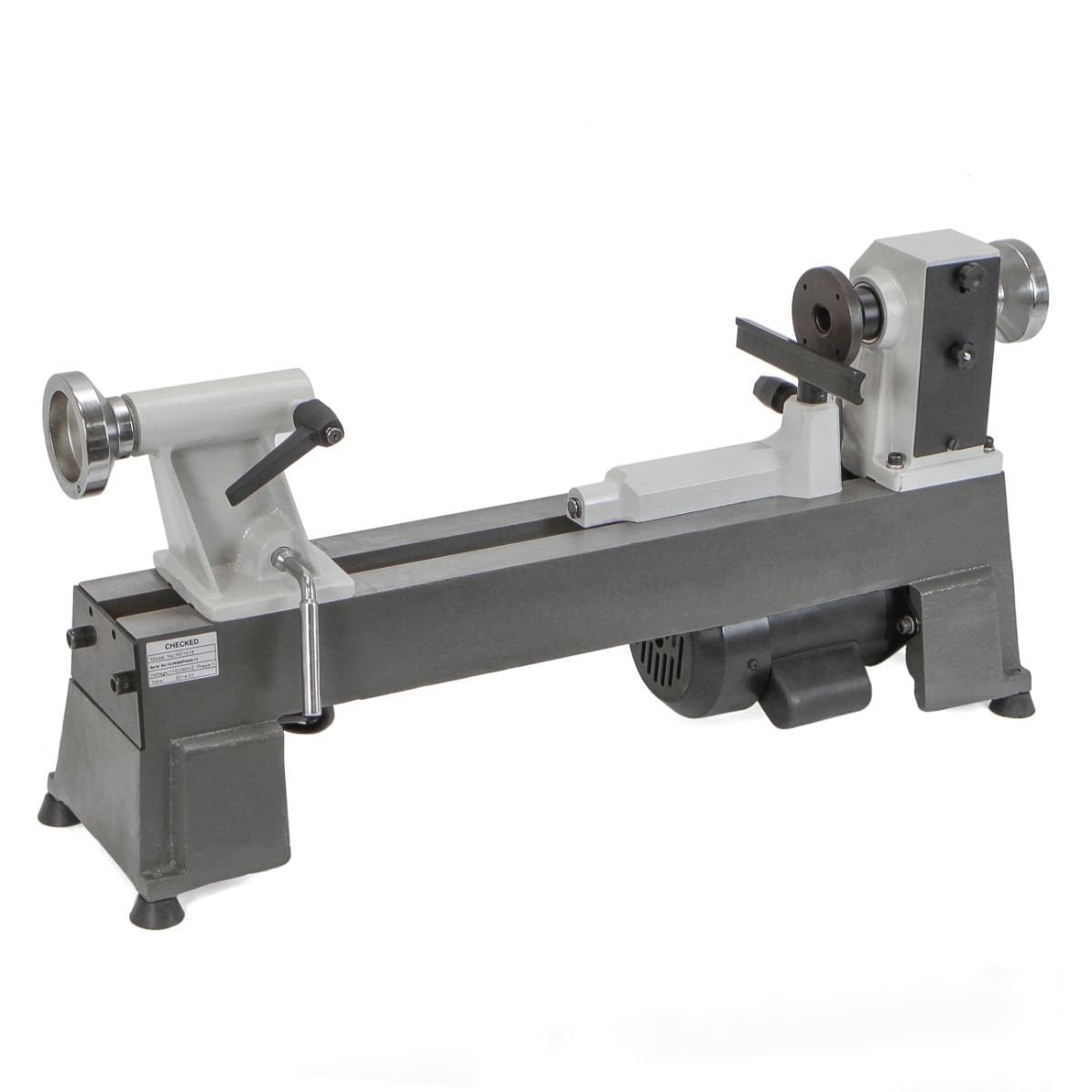 HEAVY DUTY 5 SPEED BENCH TOP POWER TURNING WOOD LATHE TOOLS NEW 10 x 18"