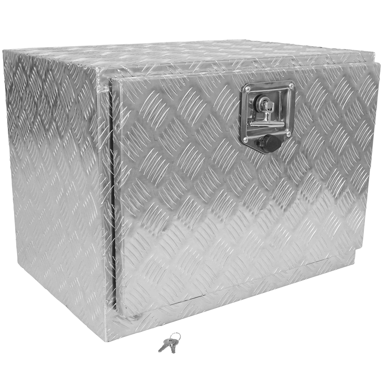 24"X17"X18" Aluminum Truck Under Storage Trailer Underbody Truck Tool Box Flat Bed