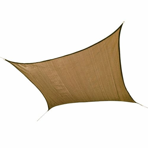 ShelterLogic Square Sun Shade Sail,Sand
